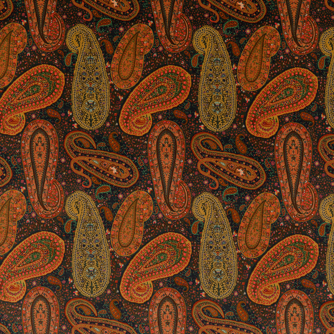 Peregrine Paisley Velvet H Tyg