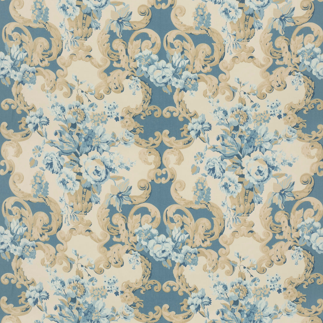 Floral Rococo H Tyg