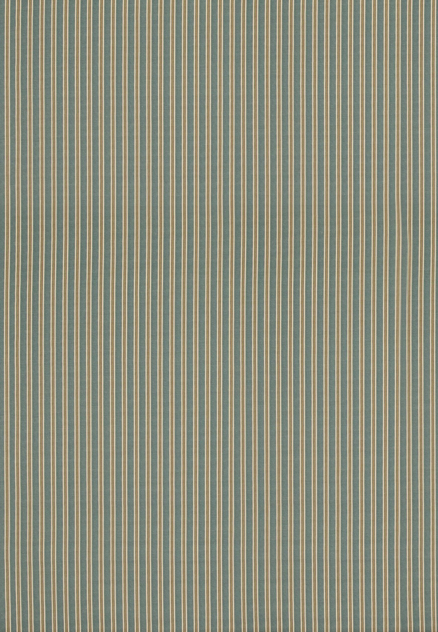 Somerton Stripe H Teal/Ochre tyg