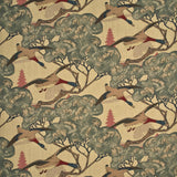 Flying Ducks H Camel/Grey tyg