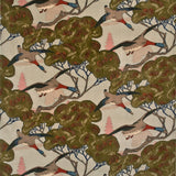 Flying Ducks Velvet H Tygprov - Camel