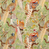 Game Birds Velvet H Stone/Multi tyg