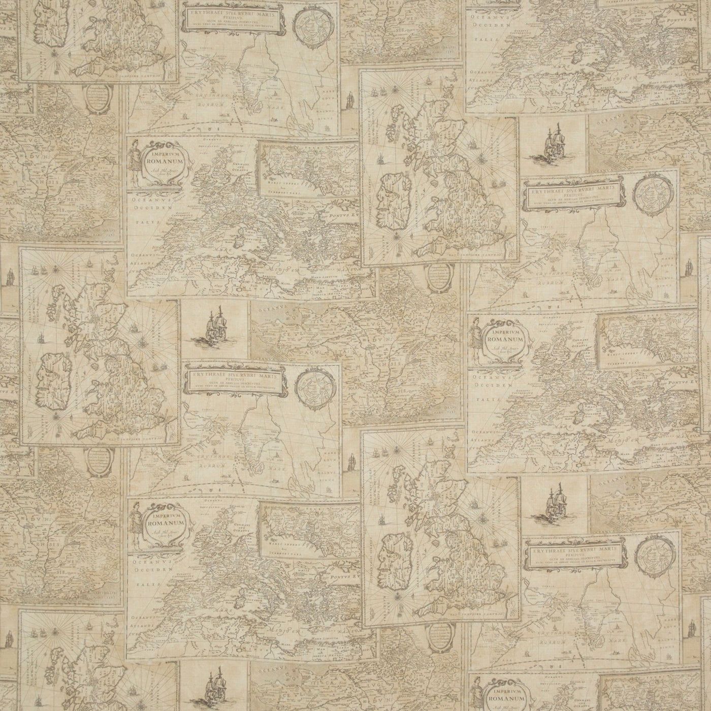 Bohemian Travels Linen N Tygprov - Multi