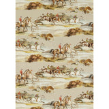 Morning Gallop Linen a Tygprov - Grey/Sand