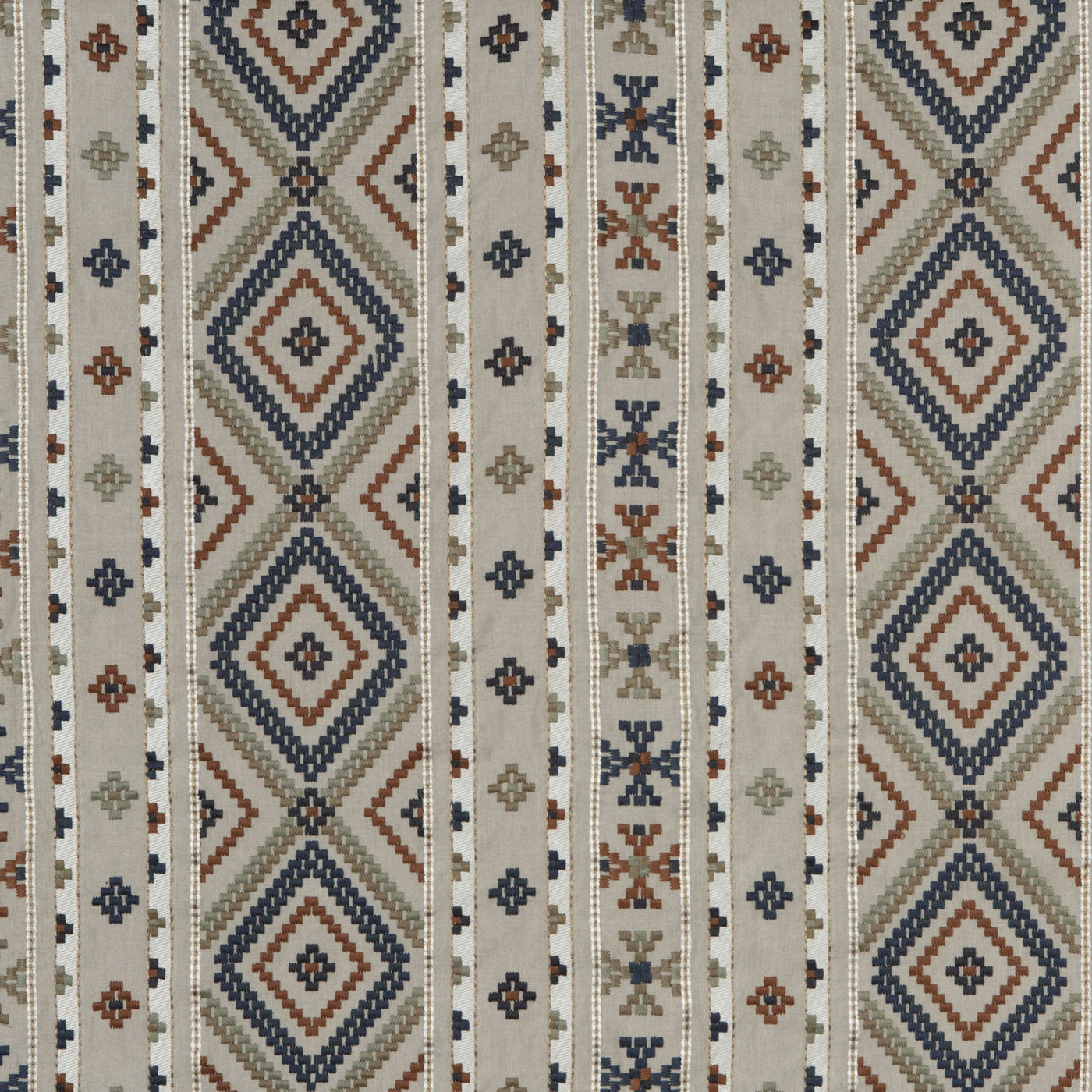 Shaftesbury H Tygprov - Blue/Lovat