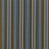 Dalton Stripe a Indigo/Ochre tyg
