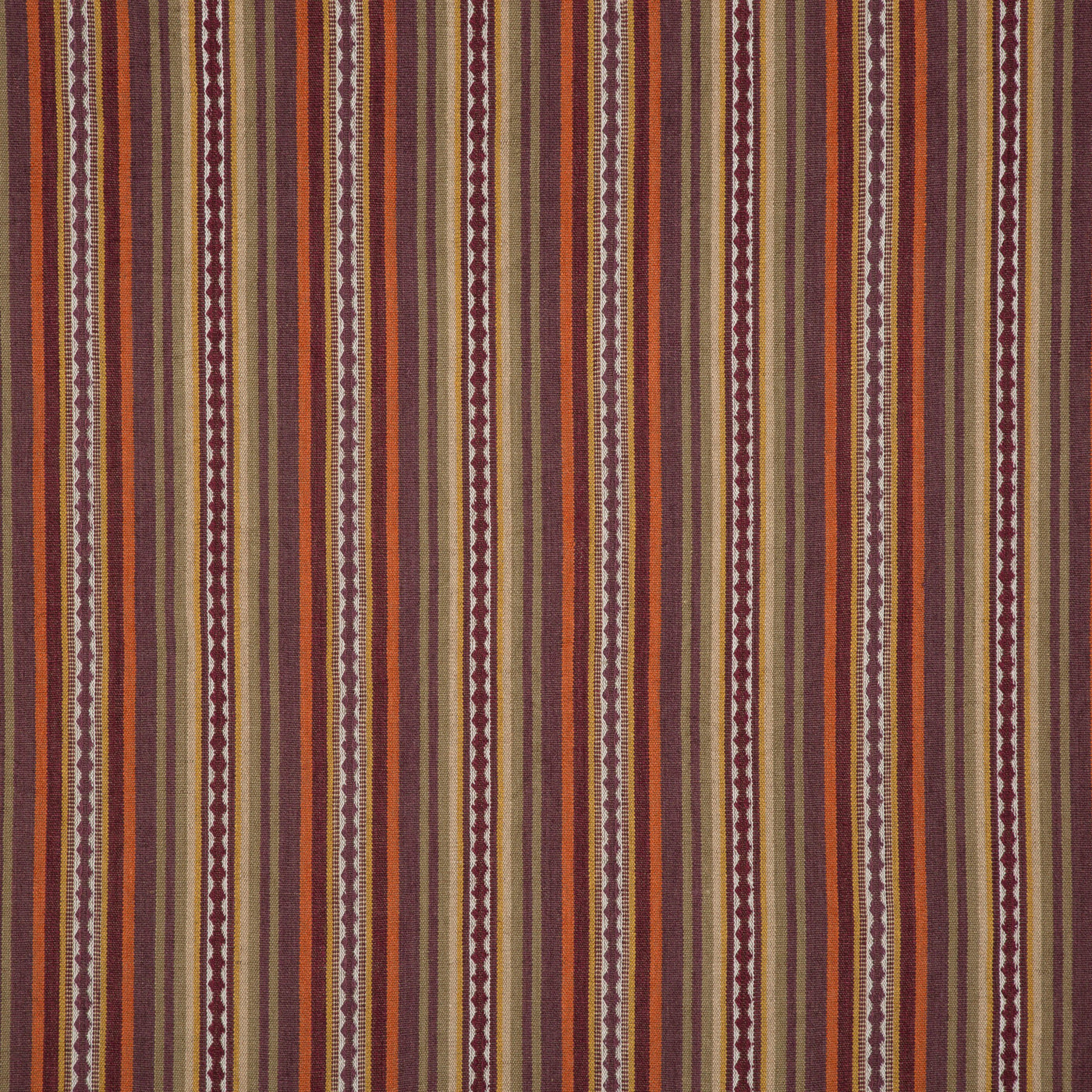 Dalton Stripe a Spice/Plum tyg