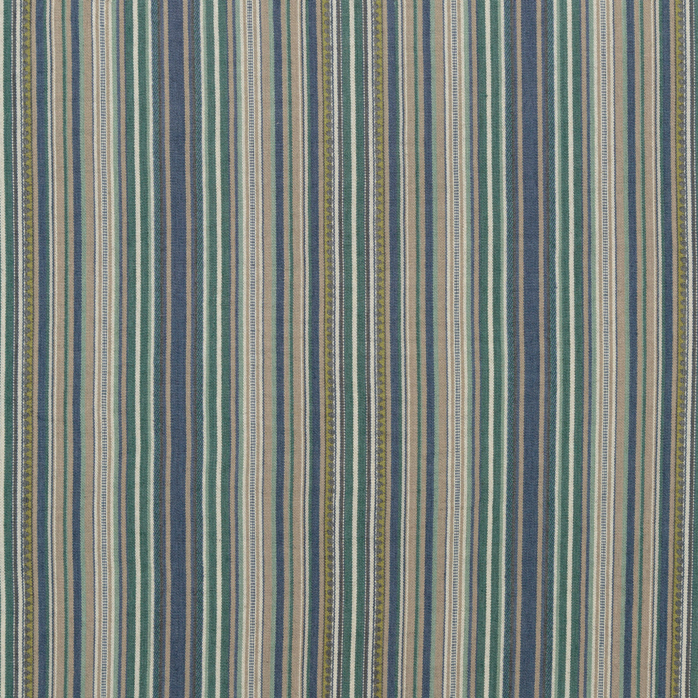 Tapton Stripe R Teal/Indigo tyg