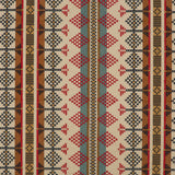 Saddle Blanket G Tygprov - Indigo/Red