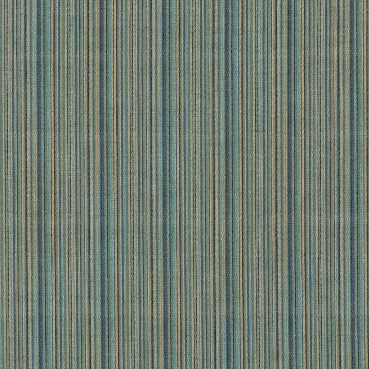 Blantyre Vintage Chenille R Tygprov - Teal/Aqua/Indigo