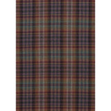 Nevis a Teal/Sienna/Mauve tyg