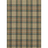 Nevis a Teal/Russet tyg