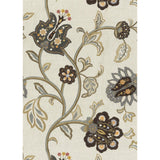 Floral Fantasy a Tygprov - Red/Plum