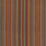 Rustic Stripe T Tygprov - Red/Plum