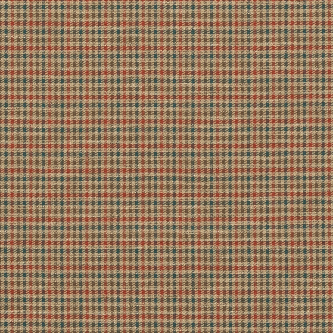 Babington Check H Teal/Spice tyg