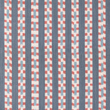 Wayfarer Stripe G Tygprov - Blue/Red