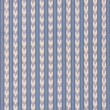 Chart Stripe H Tygprov - Blue