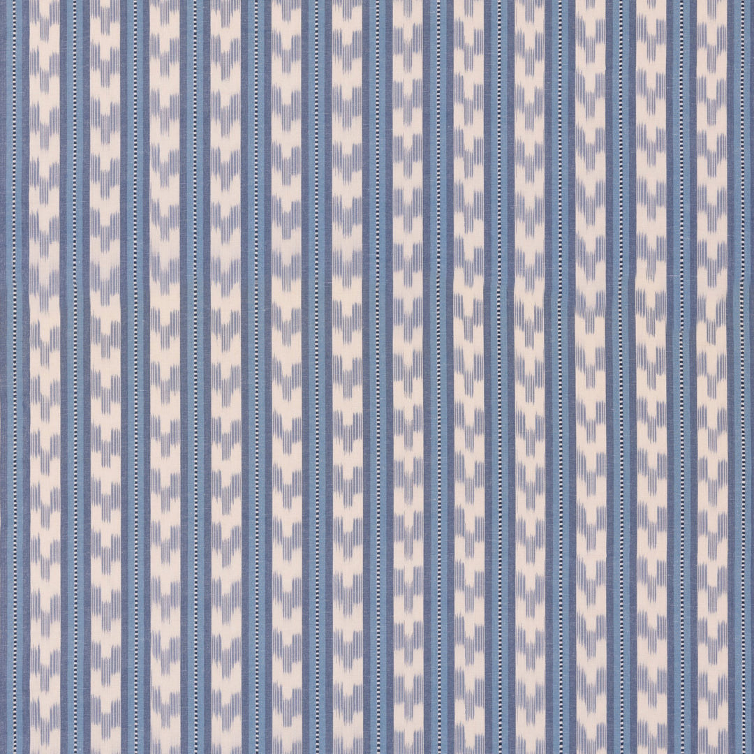 Chart Stripe H Tygprov - Blue