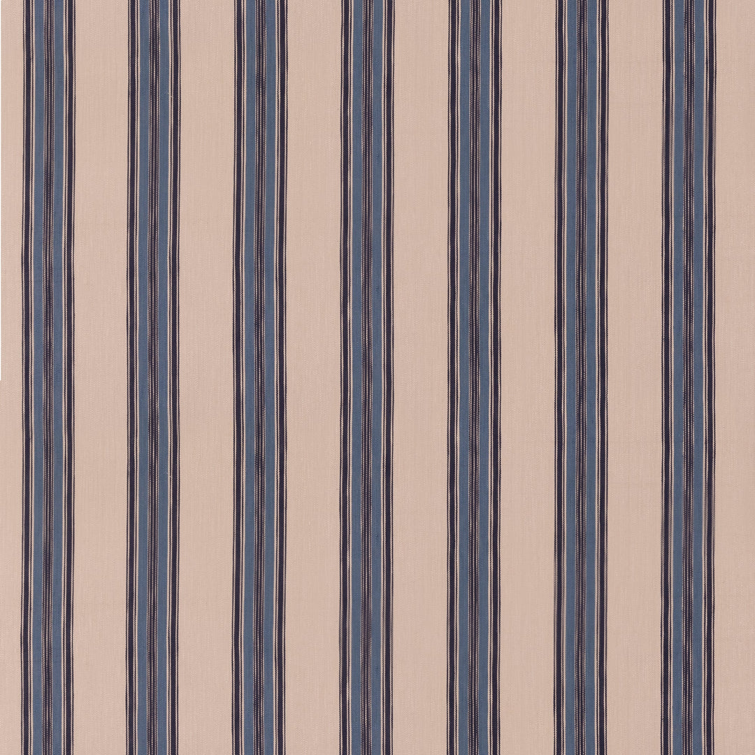 Falmouth Stripe H Tygprov - Indigo