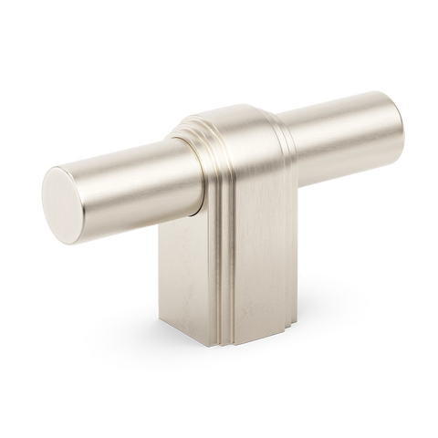 Gaumont T-bar handtag — Armac Martin — Satin nickel - SNP