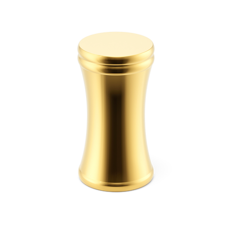 Grove Bamboo Thumb Knob — Armac Martin — Polerad mässing, lackad - PBL