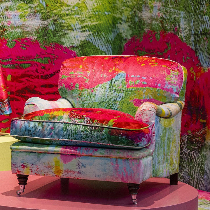 Howard Fåtölj Mother Rosa Grön och Limegrön