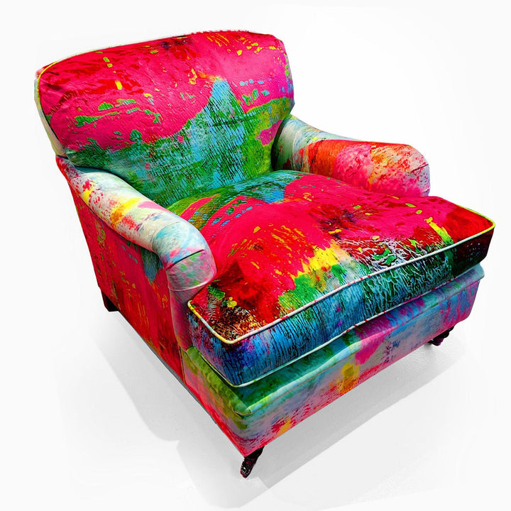 Howard Fåtölj Mother Rosa Grön och Limegrön