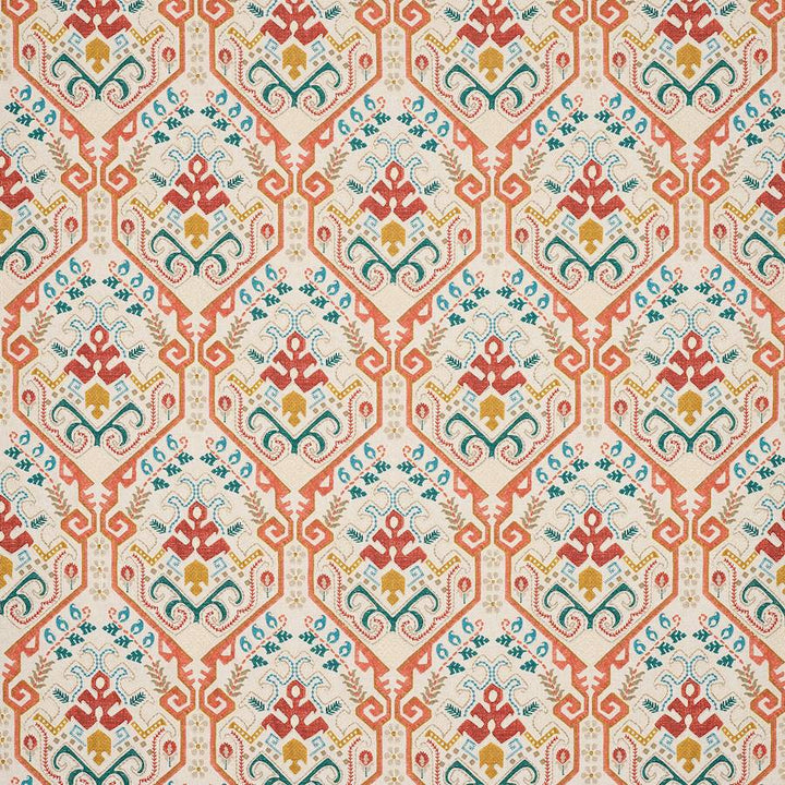 Kashmar Aqua — Jane Churchill tygprov
