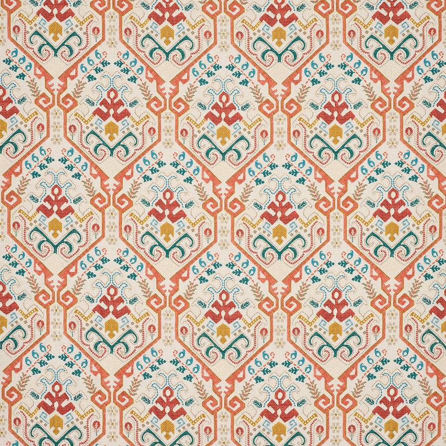 Kashmar Aqua — Jane Churchill tyg