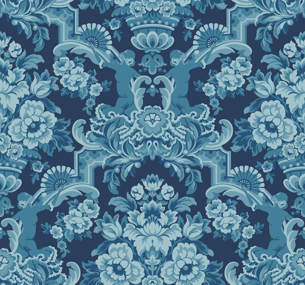 Lola 41 | Blå — Cole & Son Tapete