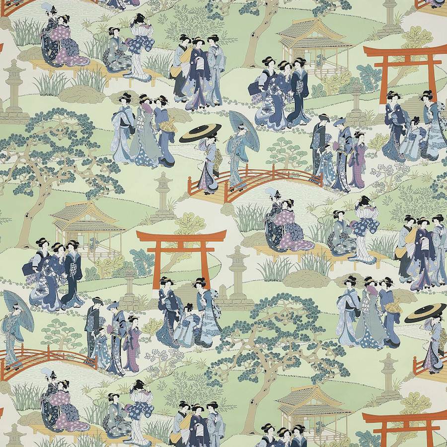 Geishas Tyg
