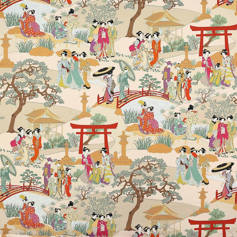 Geishas Tyg
