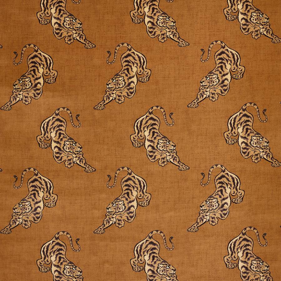 Bagan Velours Ecru — Manuel Canovas tyg