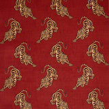 Bagan Velours Grenat — Manuel Canovas tyg
