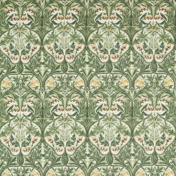 Morris & Co Tyg Bluebell — Emery Walker`s House Fabric Collection
