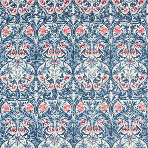 Morris & Co Tyg Bluebell — Emery Walker`s House Fabric Collection