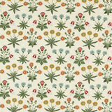 Morris & Co Tygprov Daisy Embroidery