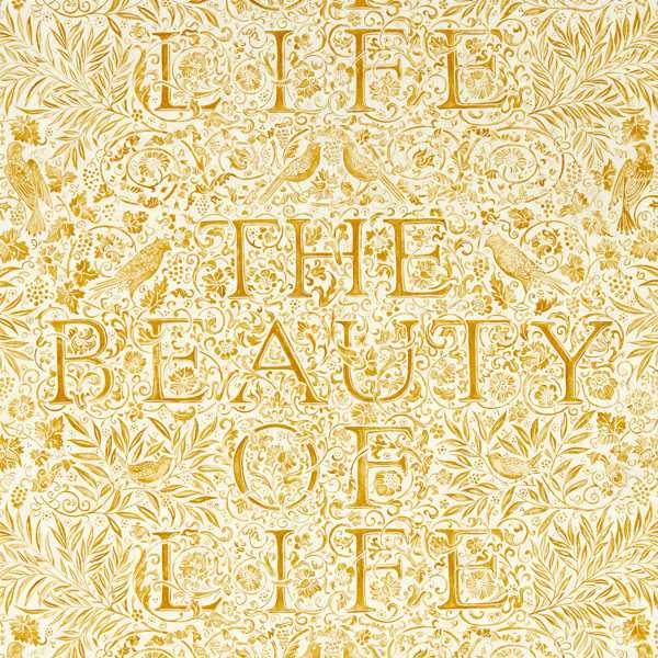 Morris & Co Tapetprov The Beauty of Life Wallpaper