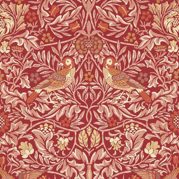 Morris & Co Tapet Bird Wallpaper