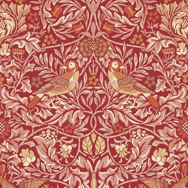Morris & Co Tapet Bird Wallpaper