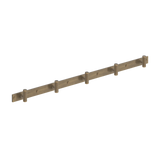MIX diamantknottrad Wall Krok Rack