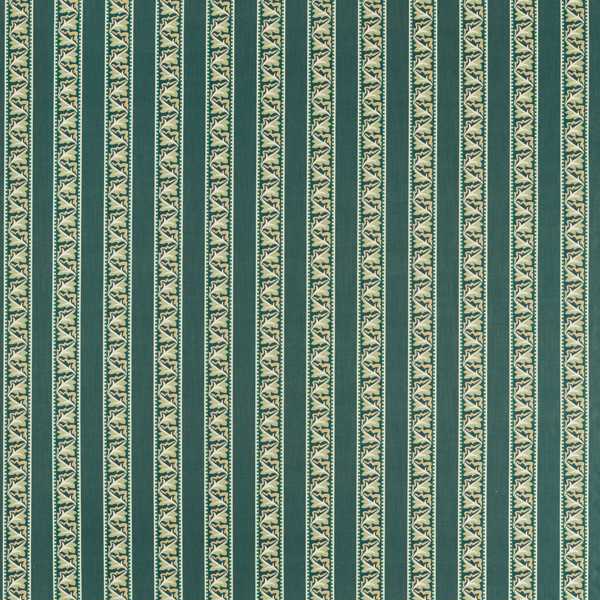 Morris & Co Tyg Red Car Stripe