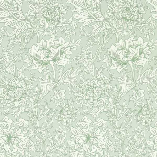 Morris & Co Tapet Chrysanthemum Toile