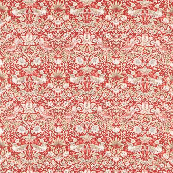 Morris & Co Tyg Strawberry Thief — Simply Morris Fabrics