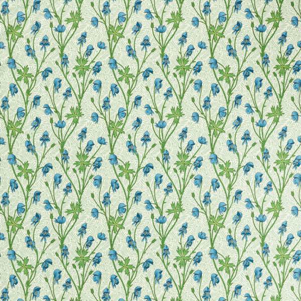 Morris & Co Tyg Monkshood