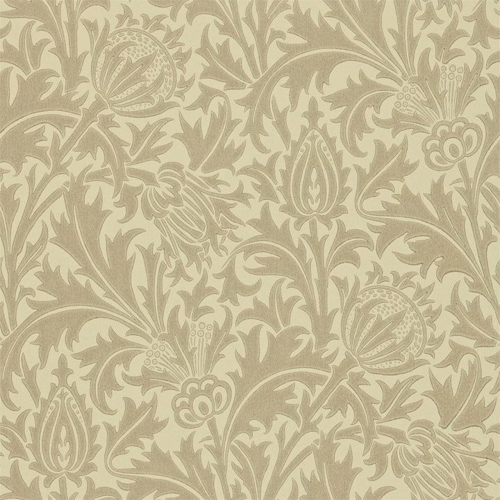 Morris &amp; Co -taustakuvanäyte Thistle