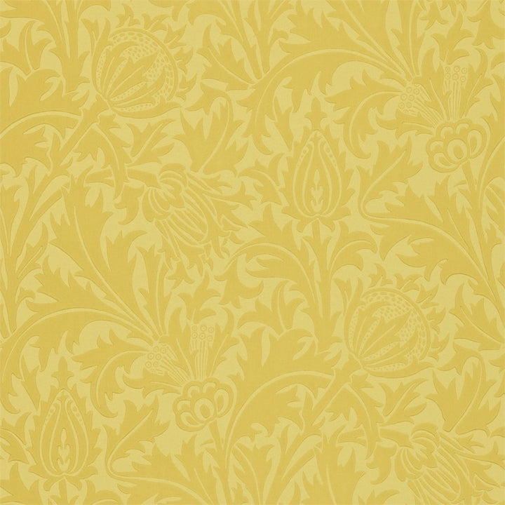 Morris &amp; Co -taustakuvanäyte Thistle