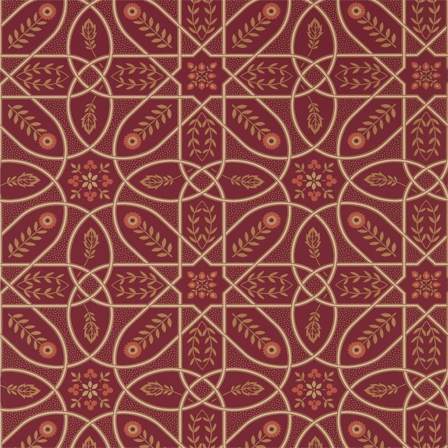 Brophy Trellis Russet Gold — Morris & Co tapetprov