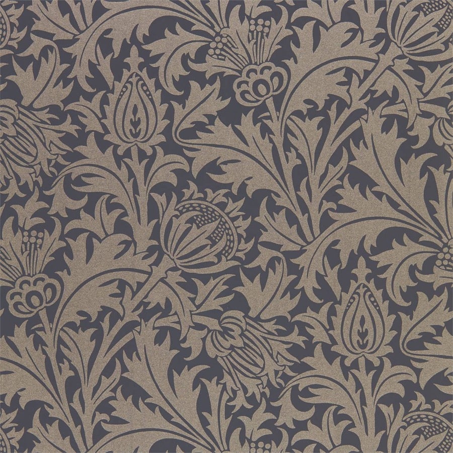 Morris & Co Pure Thistle Tapetprov