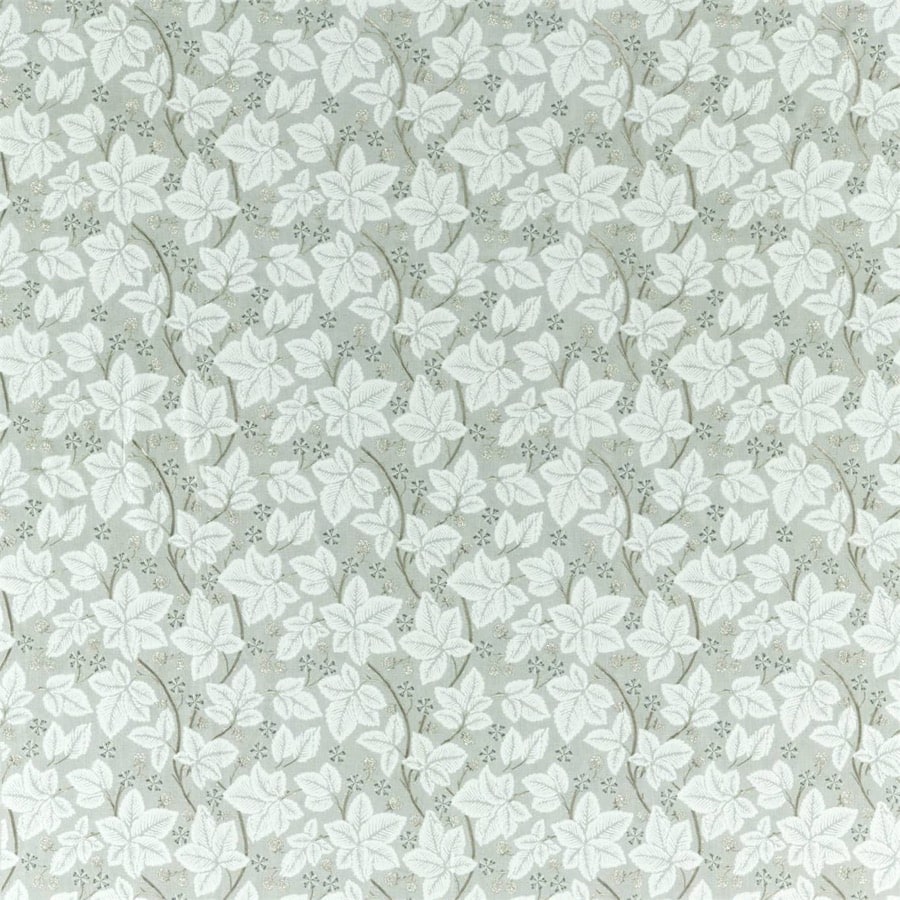 Morris & Co Tygprov Pure Bramble Embroidery